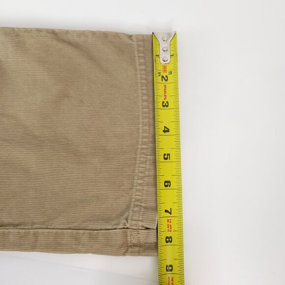 Columbia Pants Womens 8 Regular (30x30) Brown Corduroy Straight Leg Mid-rise - Picture 7 of 7